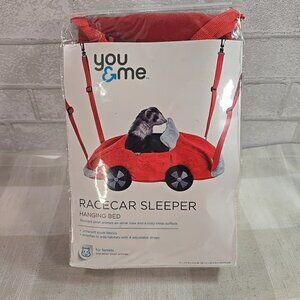 You & Me Racecar Sleeper Small Pet Hanging Bed Ferrets & Other Small Animals